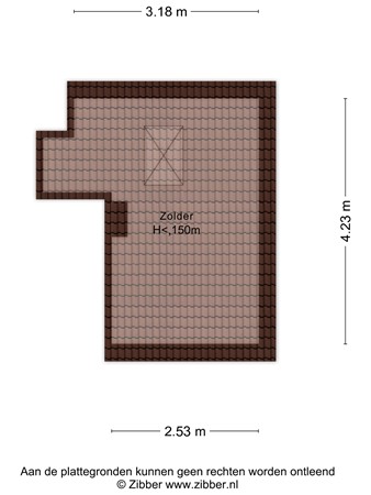 Floorplan - Keefheuvel 36, 5298 AK Liempde